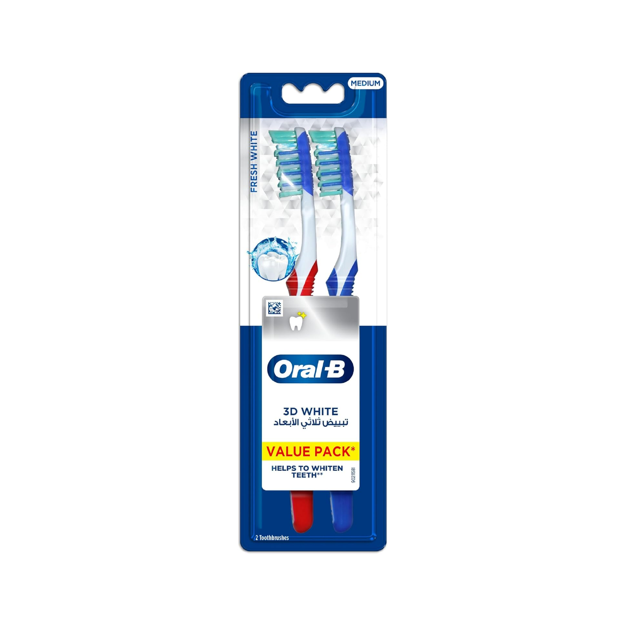 Oral-B 3D White Fresh 1+1 T/B