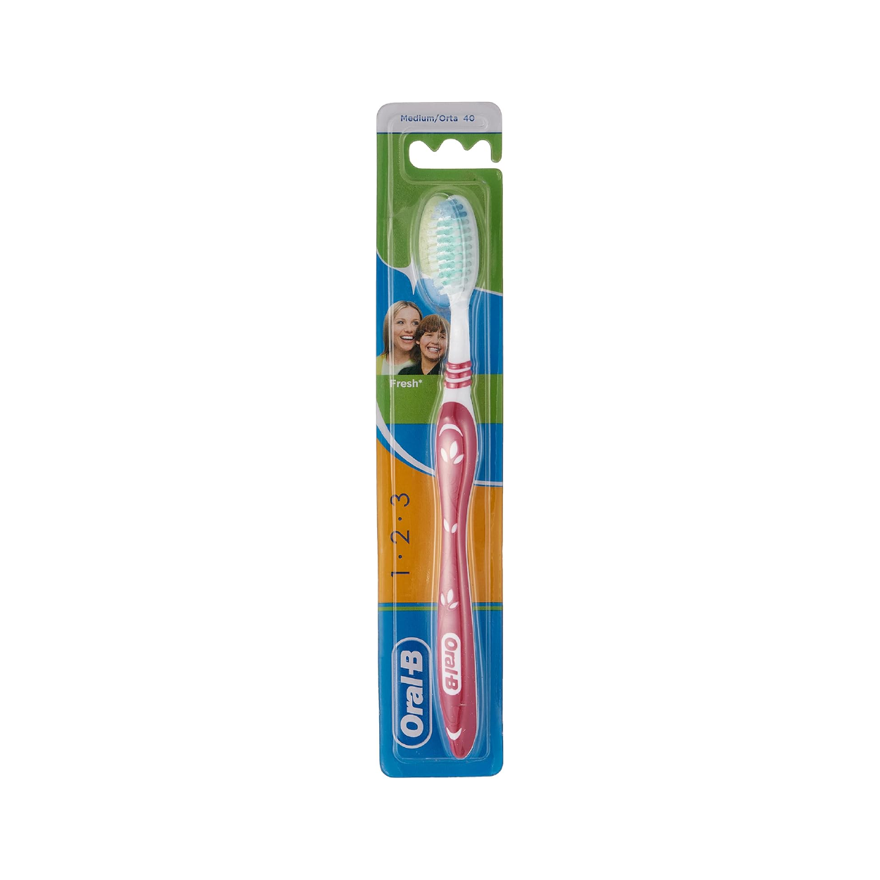 Oral-B 123 Fresh Toothbrush (Medium-40)