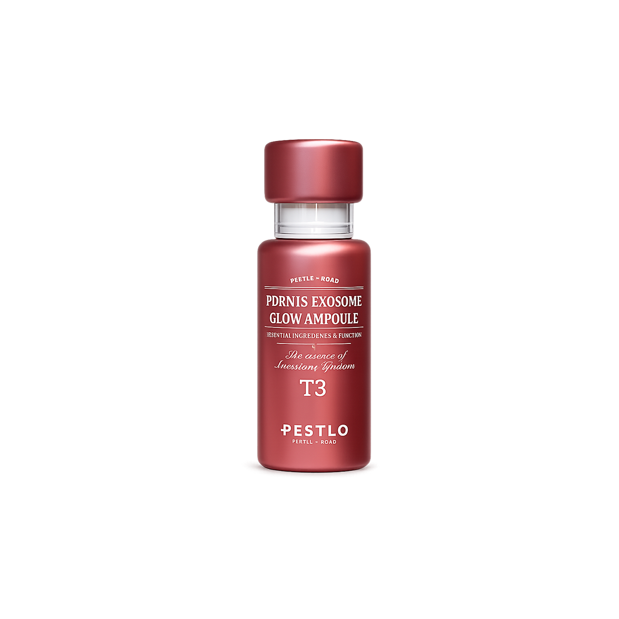 PESTLO PDRN15 Exosome Glow Ampoule T3 facial ampoule 30ml designed to improve skin elasticity, hydration and natural glow.