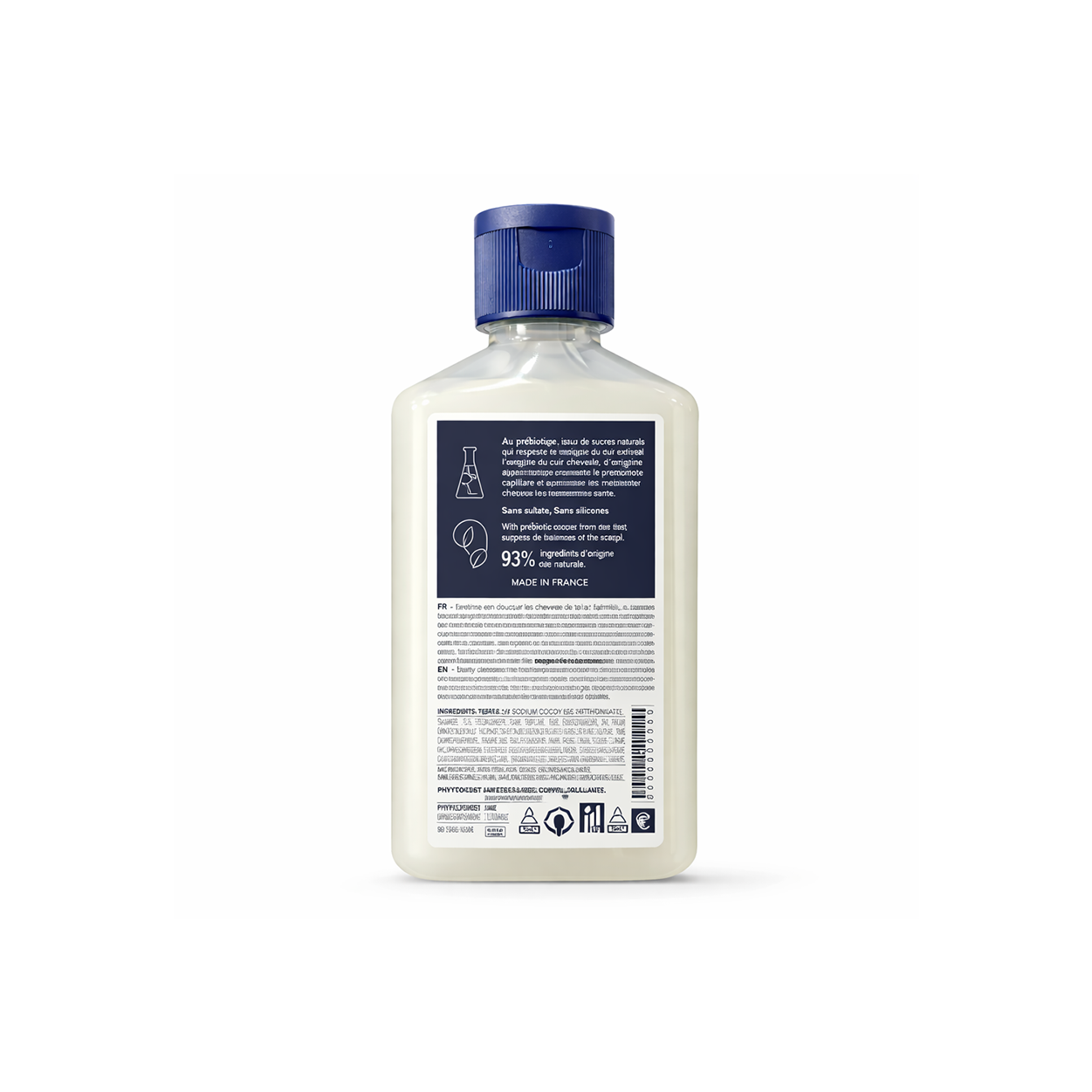 PHYTO Douceur Softness Shampoo 250ml gentle daily shampoo with prebiotics for soft hair and balanced scalp