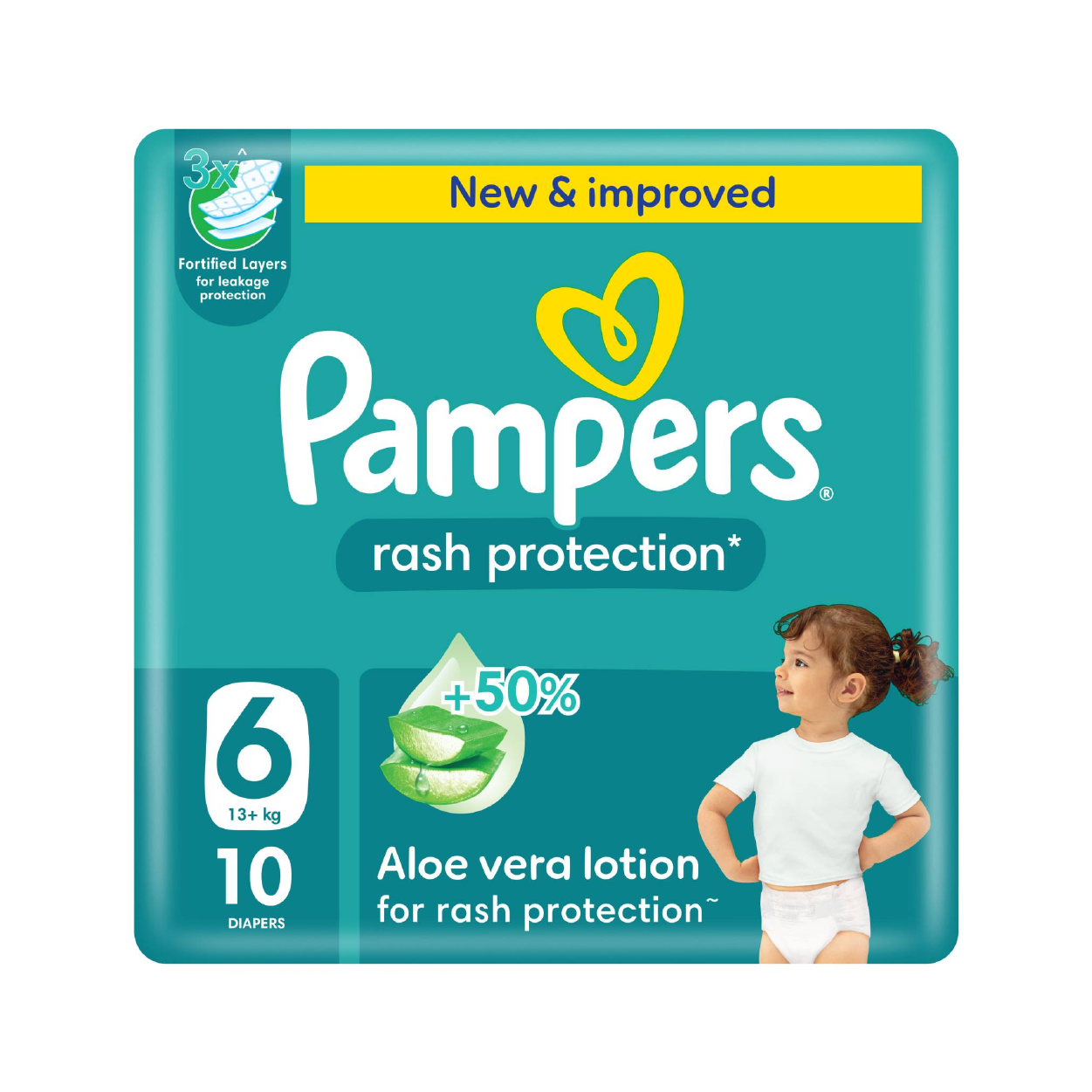 Pampers Rash Protection 6*10