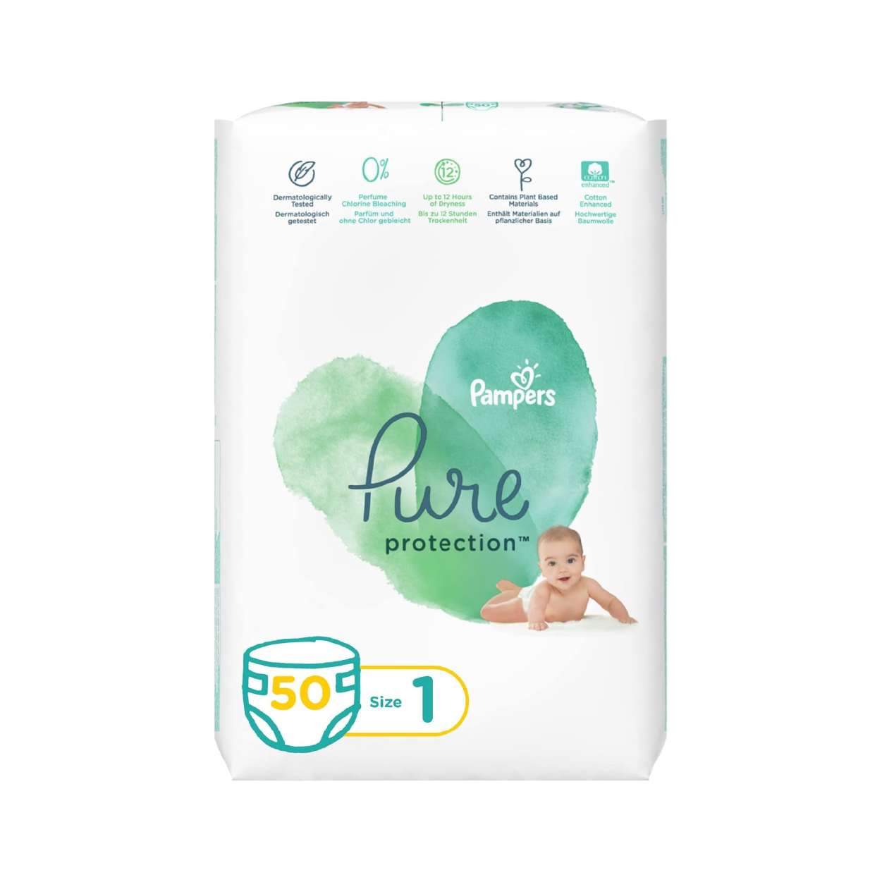 Pampers Pure 1*50