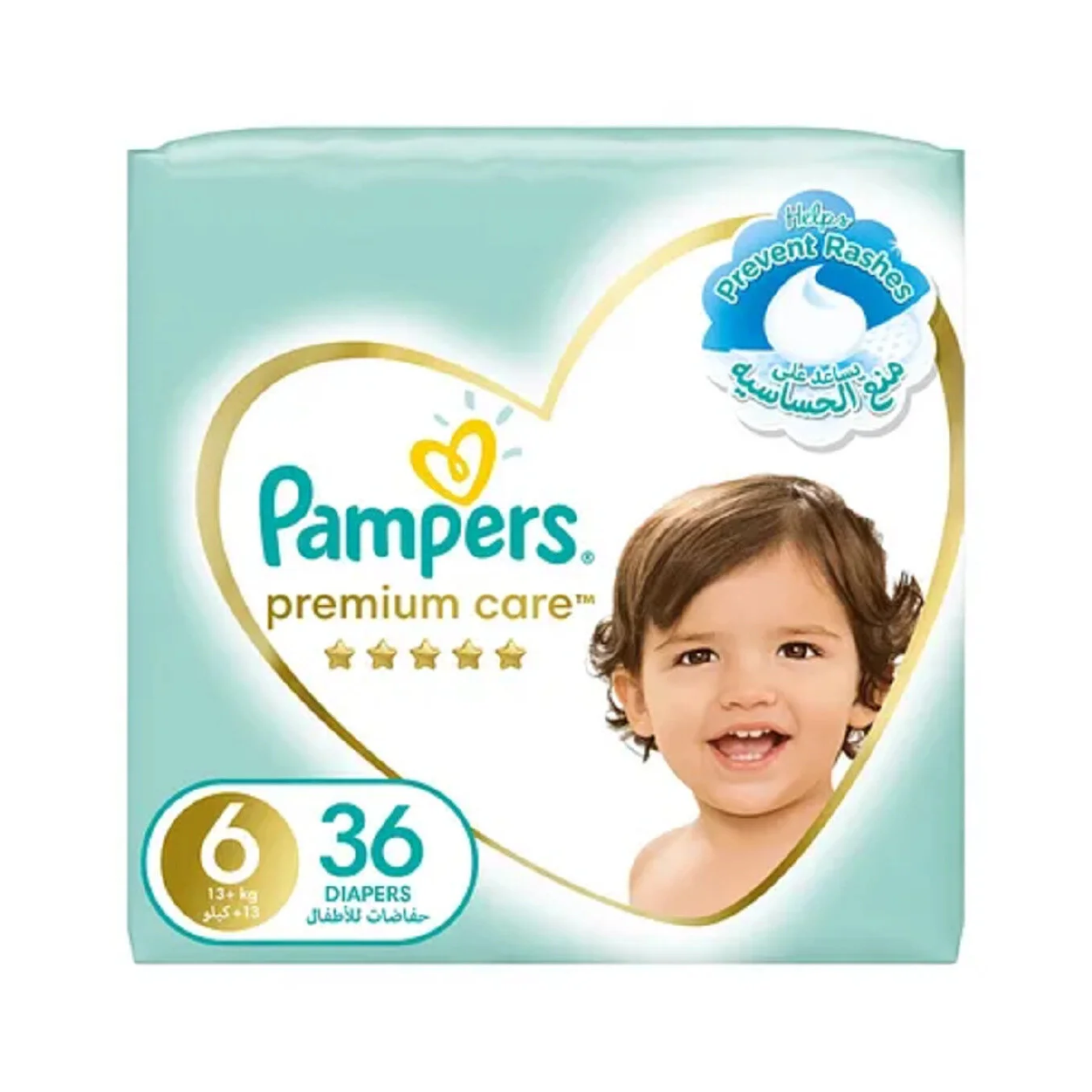 Pampers Premcare Diapers 6*36