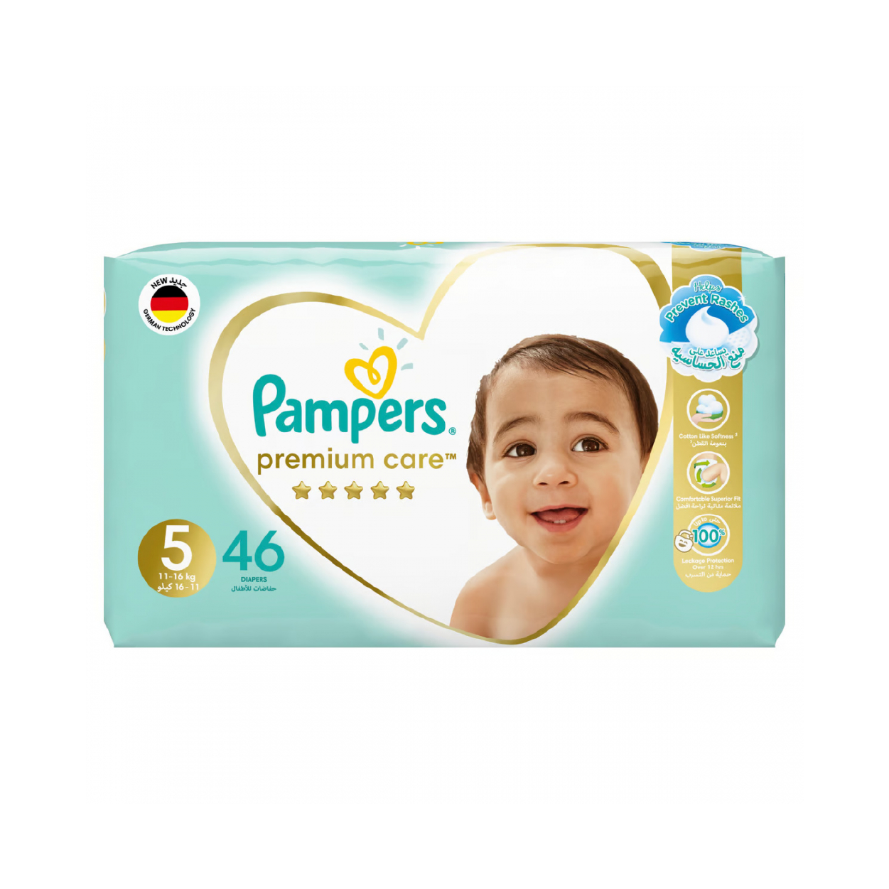 Pampers Premcare 5*46(11-16Kg)
