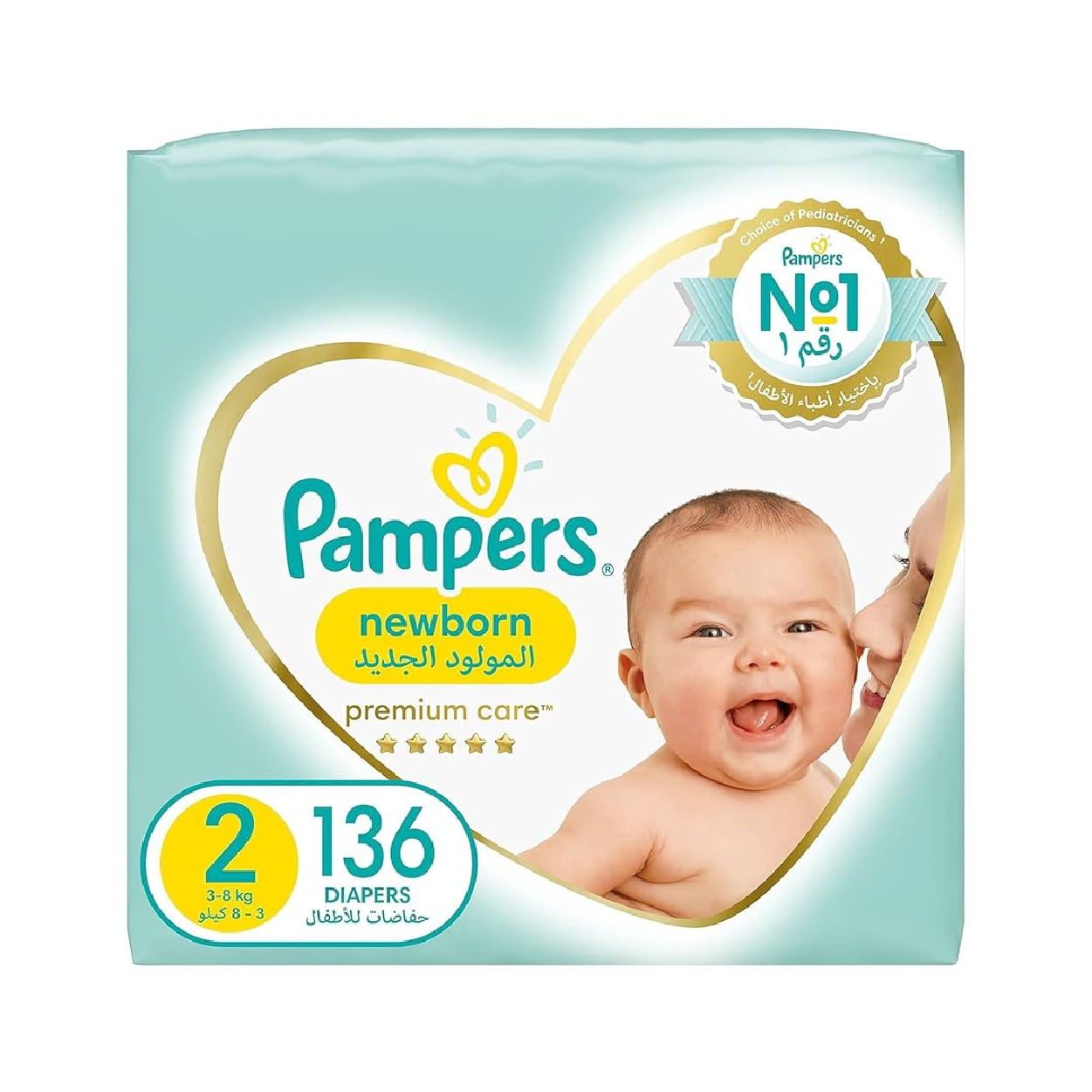 Pampers Prem Care 2*136