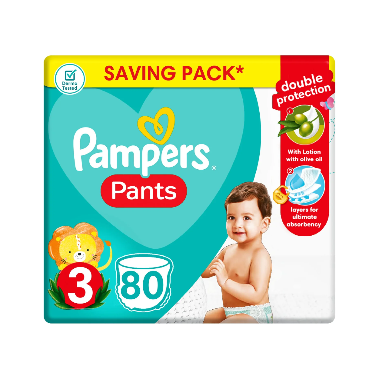 Pampers Pants 3*80