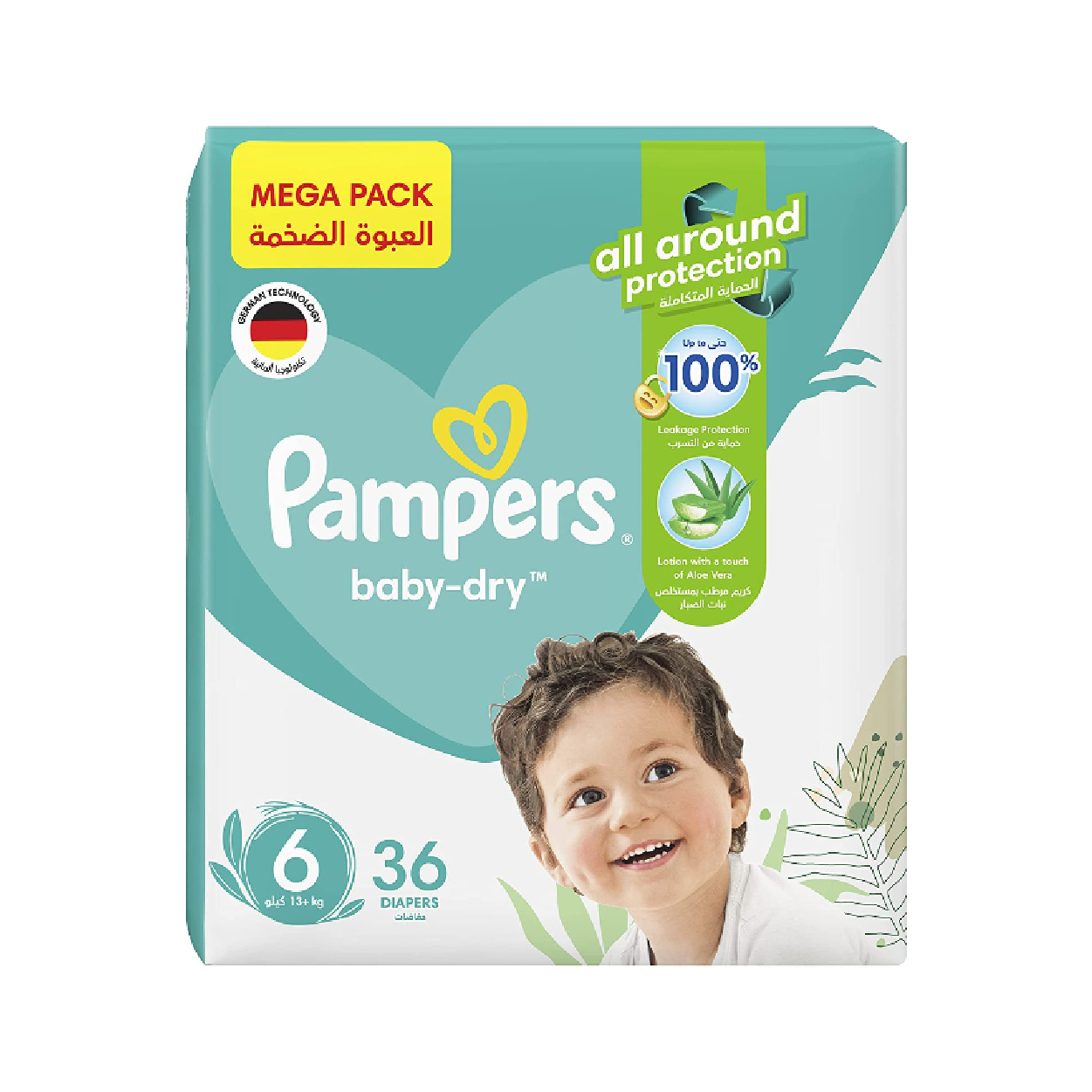 Pampers No (6*36)