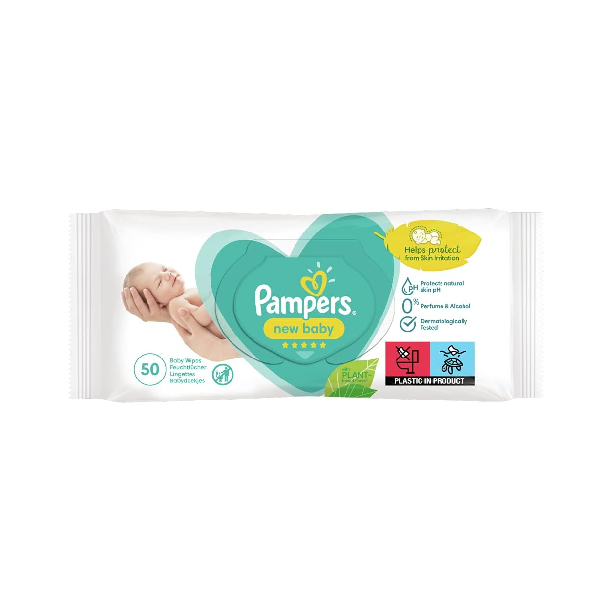 Pampers New Baby Sens Wipes 50'S