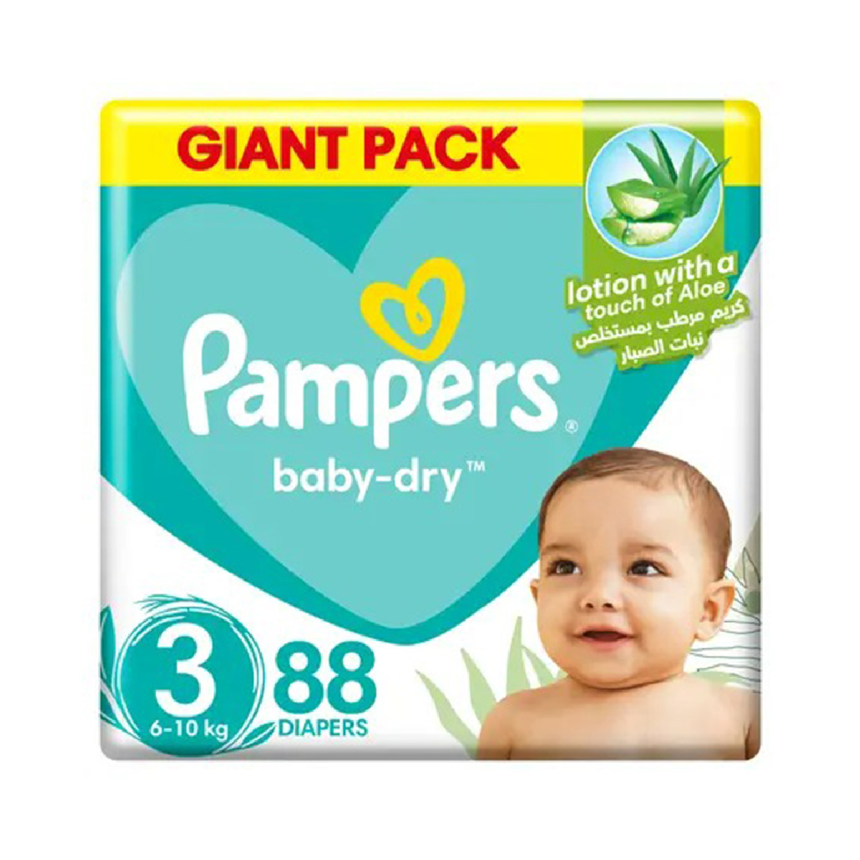 Pampers Ab Mp Midi 3*88