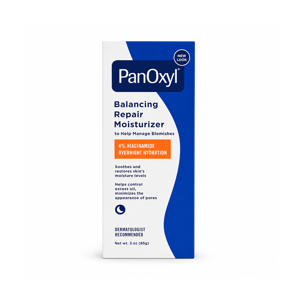 PanOxyl Balancing Repair Moisturizer 85g acne moisturizer with niacinamide for oil control and hydration