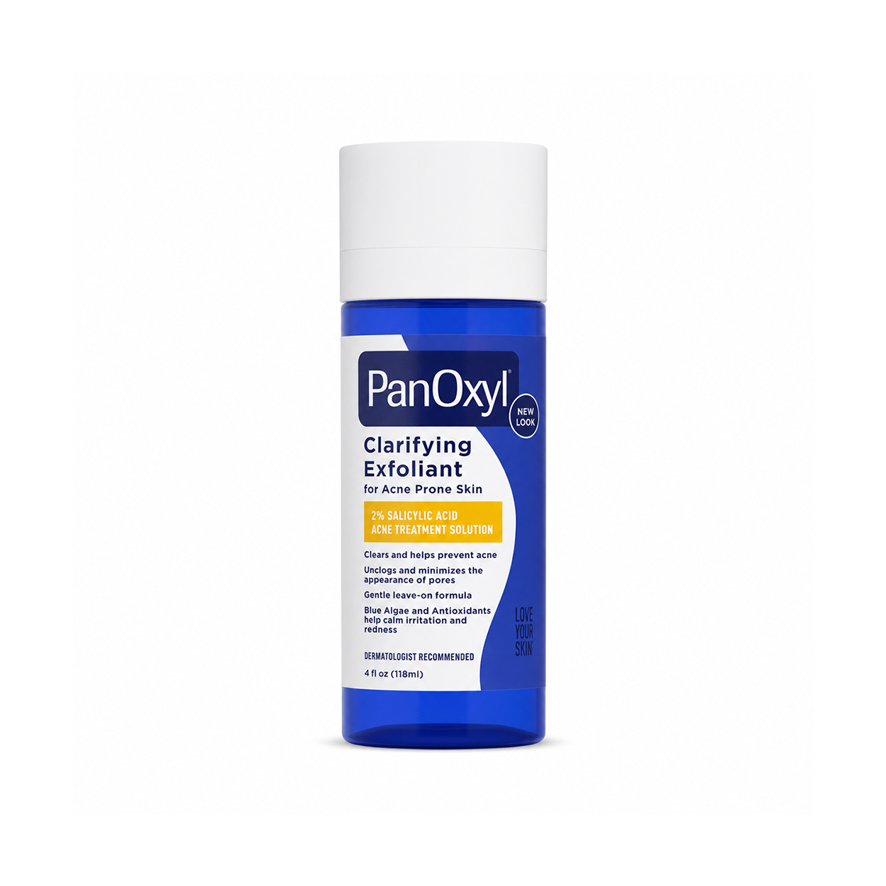 PanOxyl Clarifying Exfoliant acne exfoliating solution 118ml with salicylic acid for unclogging pores and reducing breakouts