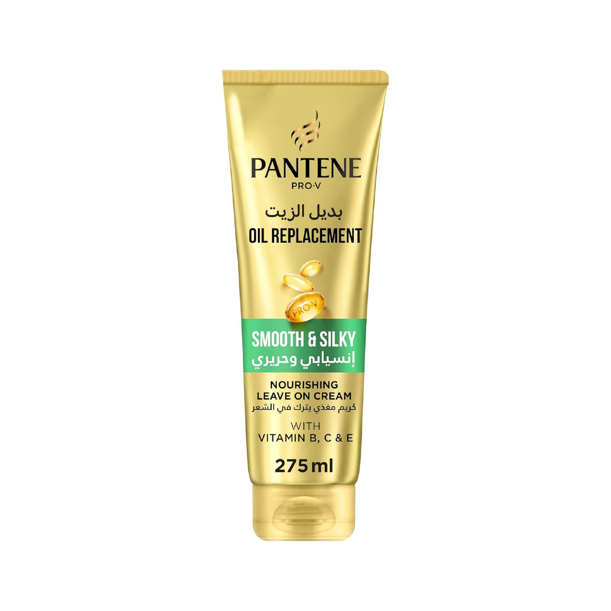 Pantene Oil Replacement Smooth&Silky Nour Leave-On Crm 275Ml