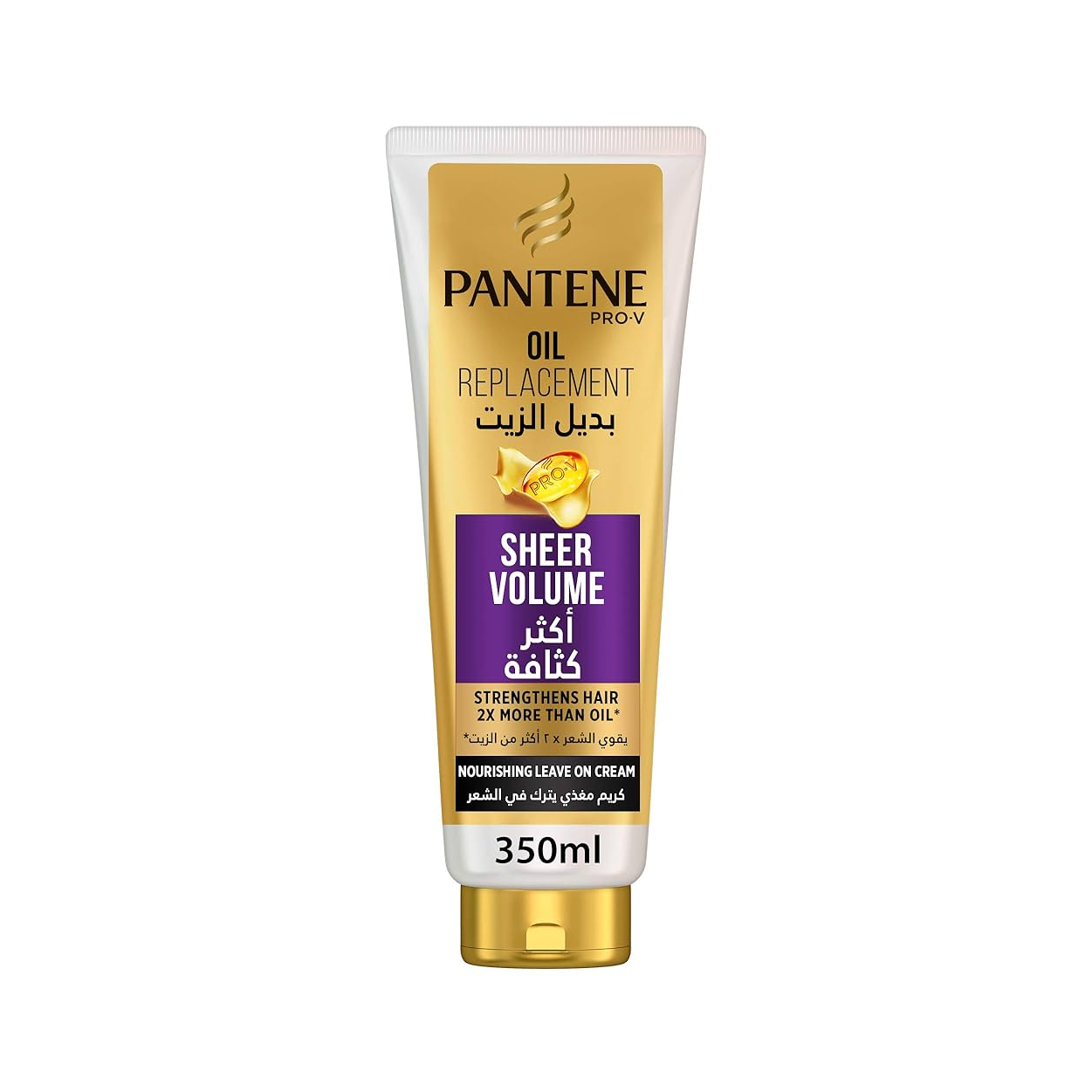 Pantene Oil Replacement Sheer Vol.Nour Leave-On Crm 350Ml