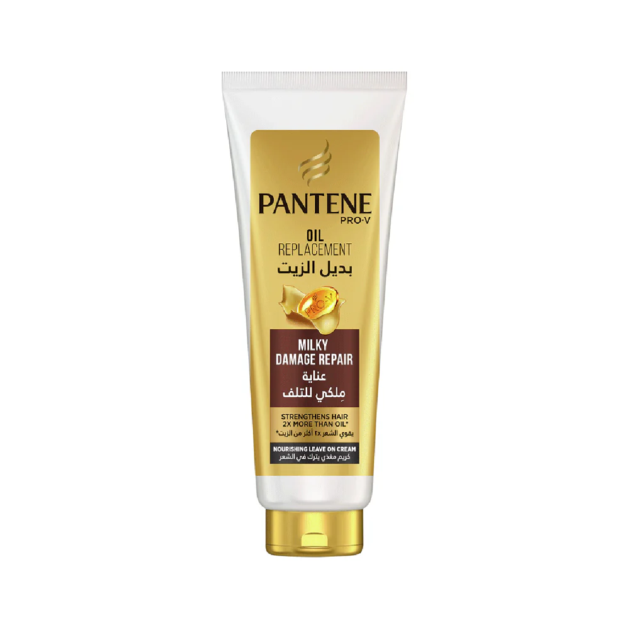 Pantene Oil Replacement Milky Damage Repair Nour Leave-On Crm 180Ml