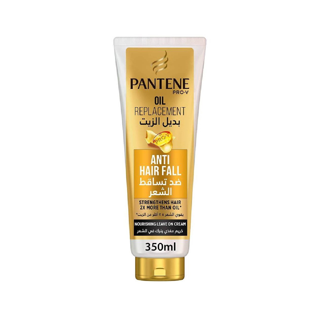 Pantene Oil Replacement Anti-Hairfall Nour Leave-On Crm 350Ml