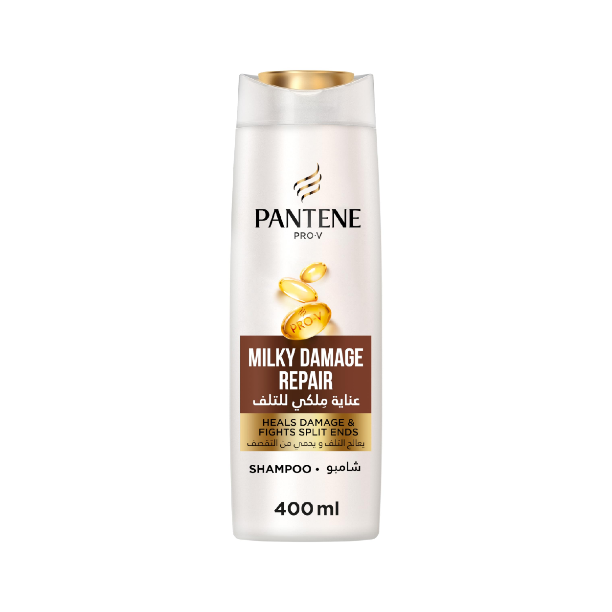 Pantene Milky Damage Repair Shampoo 400Ml