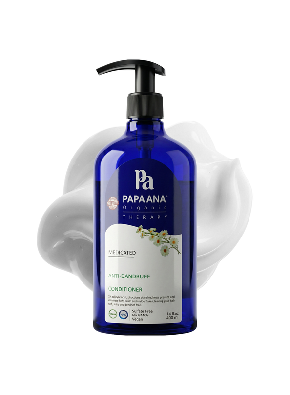 Papaana Anti-Dandruff Conditioner for flake control
