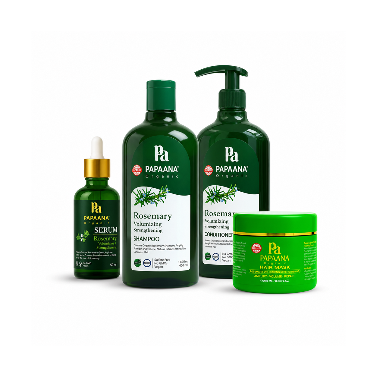 Papaana Organic Rosemary Revival Set