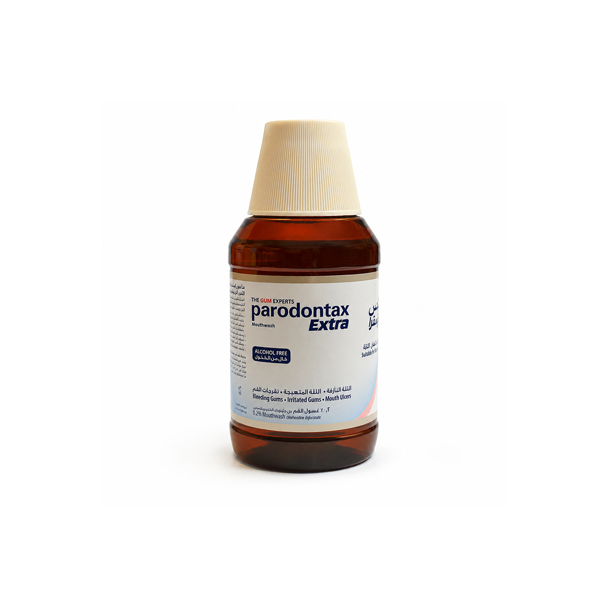 Parodontax Extra Mouthwash 300ml alcohol-free chlorhexidine mouthwash for bleeding and irritated gum care