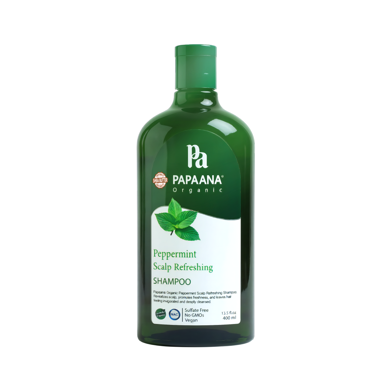 Papaana Organic Peppermint Scalp Refreshing Shampoo
