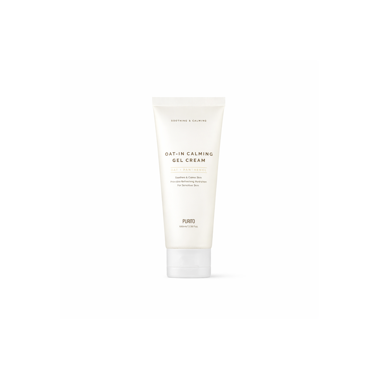 Purito Seoul Oat In Calming Gel Cream 100ml soothing facial gel cream with oat seed water for calming sensitive and irritated skin