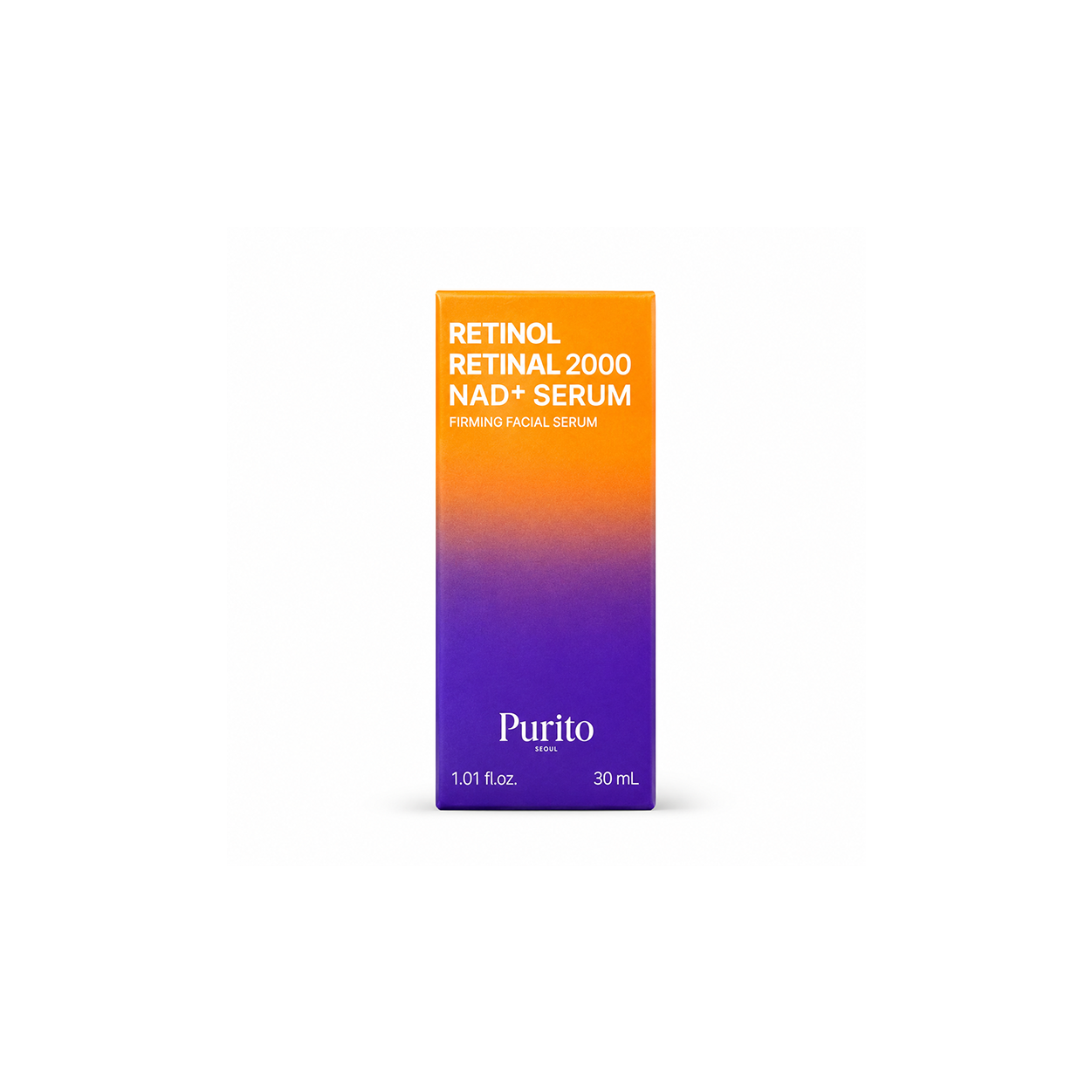 Purito Retinol Retinal 2000 NAD+ Firming Facial Serum 30ml for fine lines and smoother-looking skin