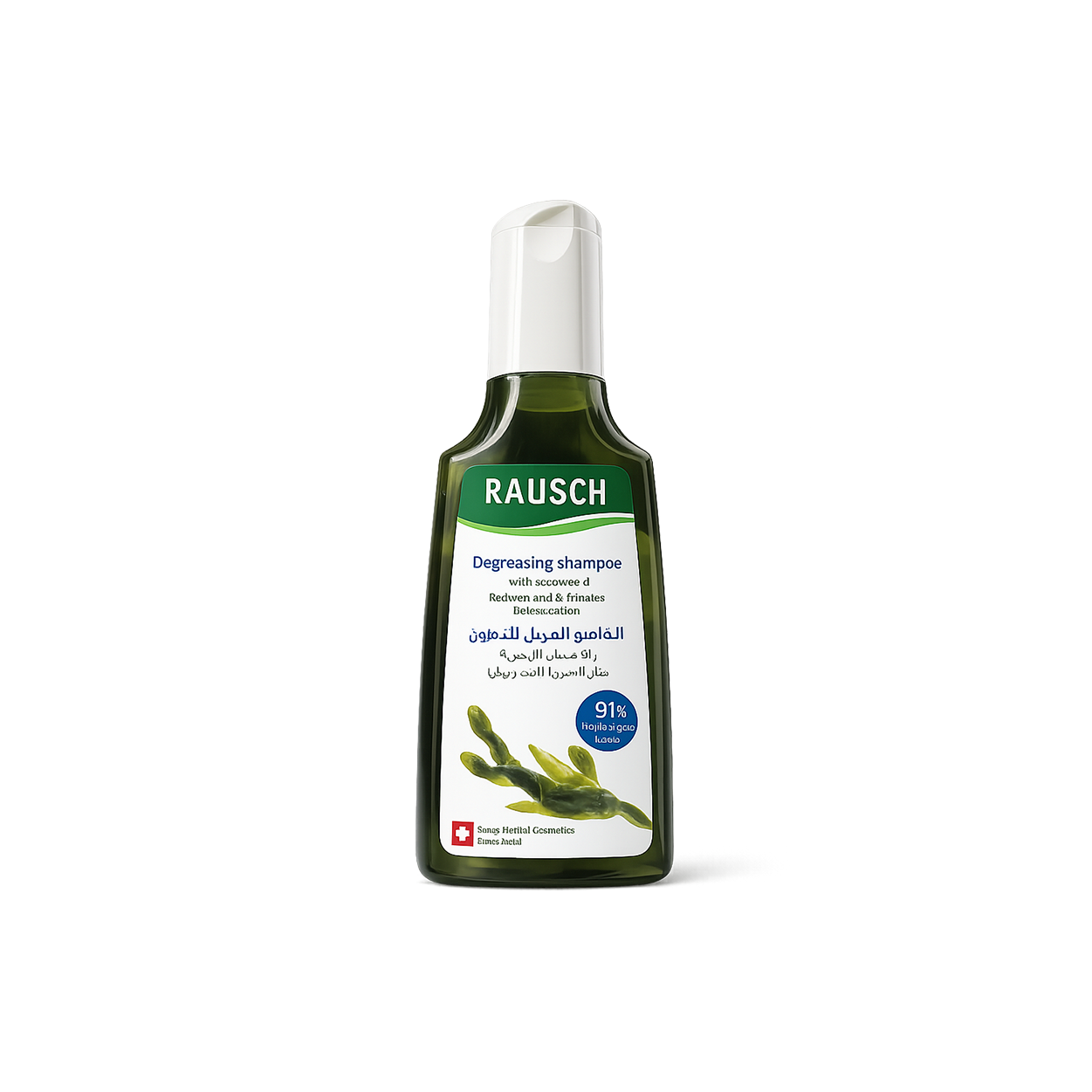 RAUSCH Degreasing Shampoo With Seaweed 200ml oily hair shampoo that helps remove excess scalp oil and maintain long-lasting freshness.