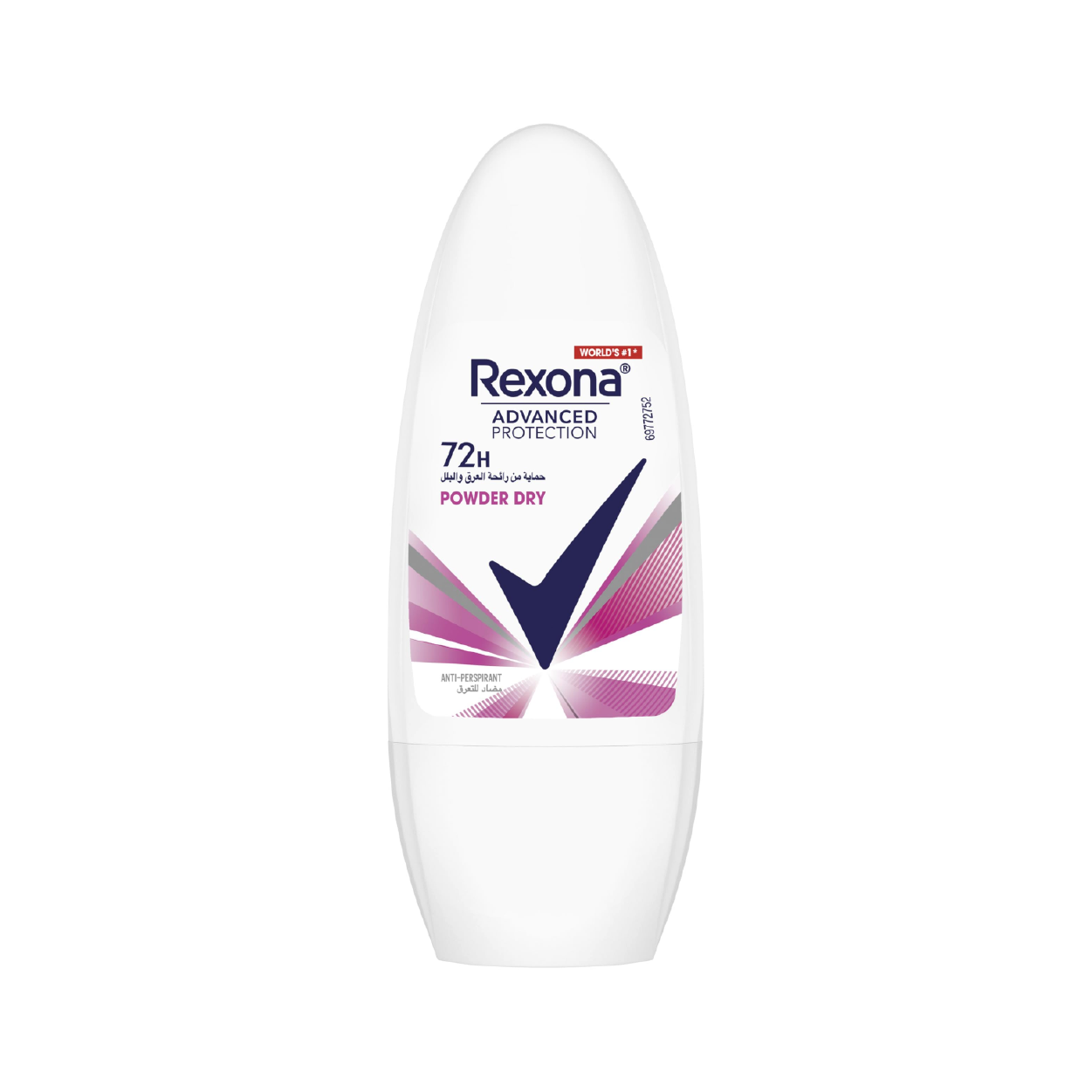 Rexona Powder 72H Dry Deo Roll 50Ml