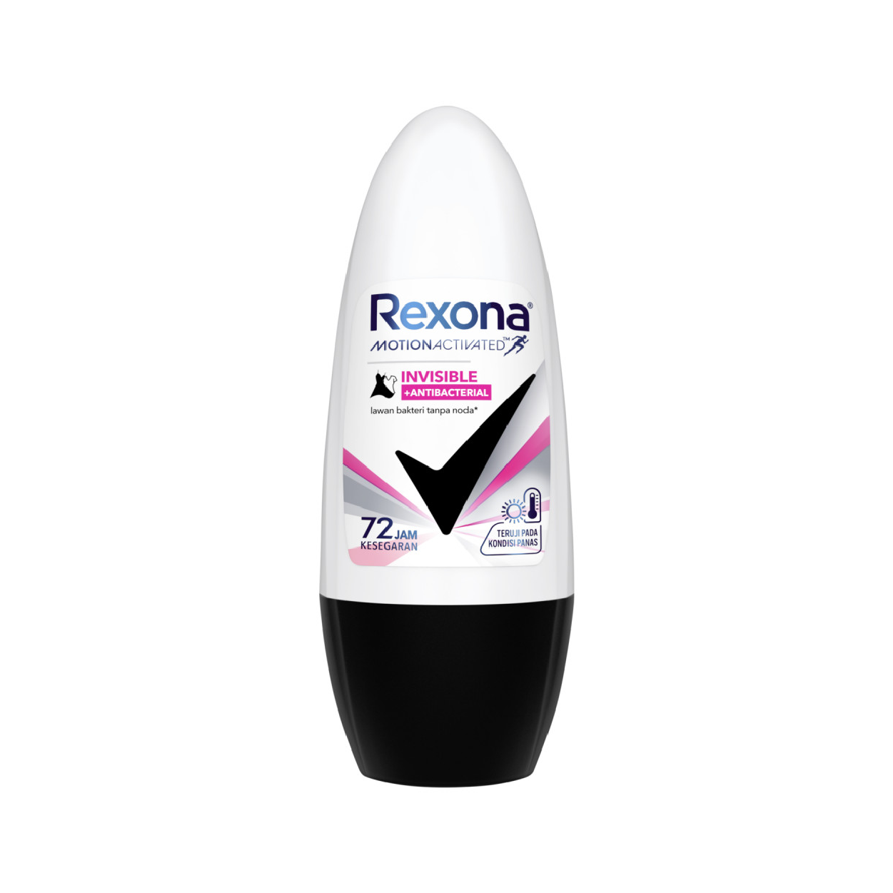 Rexona Deo Roll 72Hr Invis+Antibac 50Ml