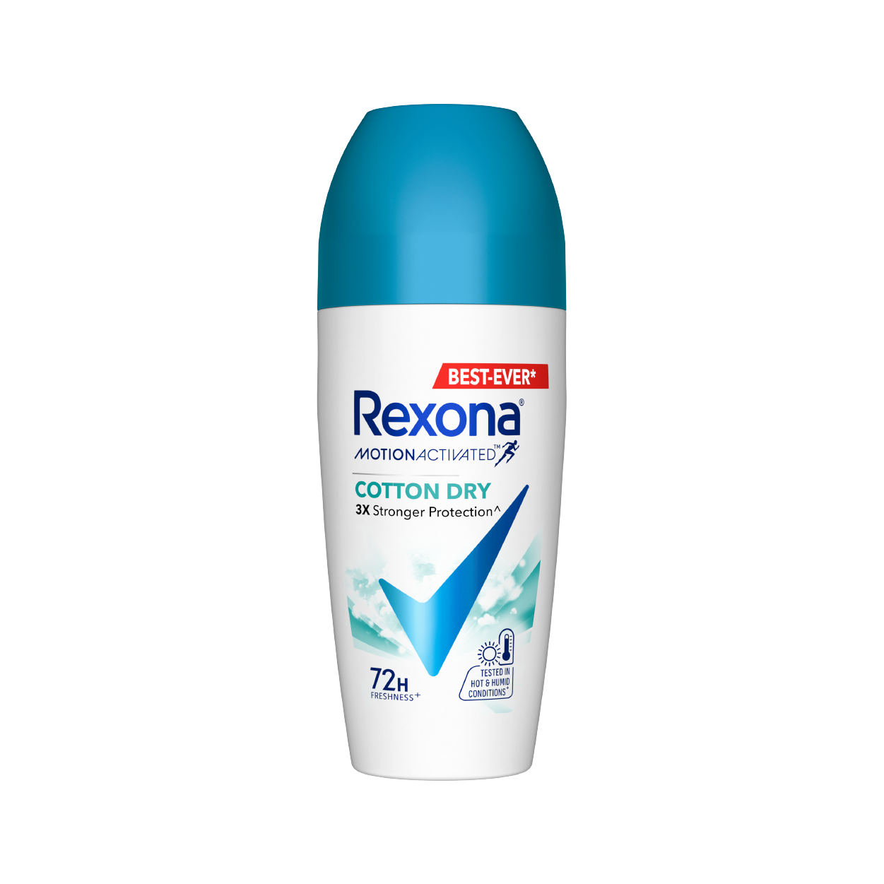 Rexona Cotton Dry Deo Rollon 72H 45