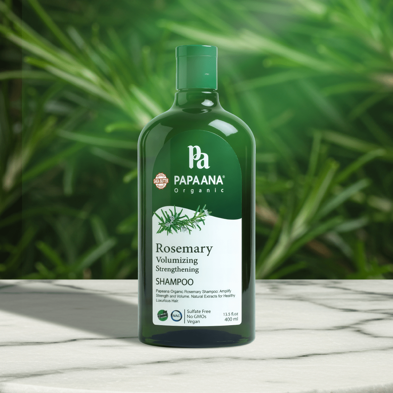 Papaana Organic Rosemary Volumizing Strengthening Shampoo