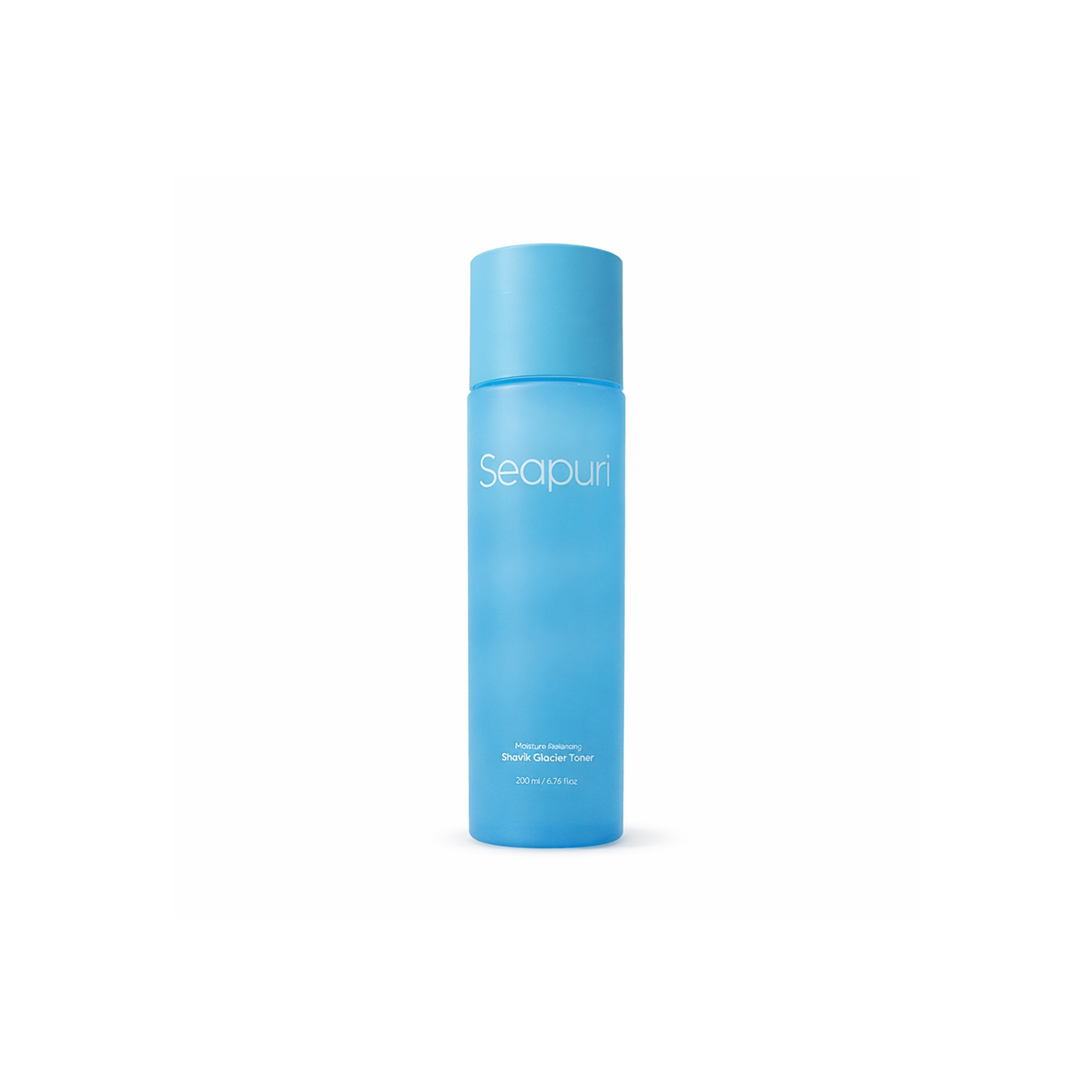 Seapuri Shavik Glacier Toner 200ml hydrating face toner for sensitive skin with niacinamide and hyaluronic acid in blue packaging