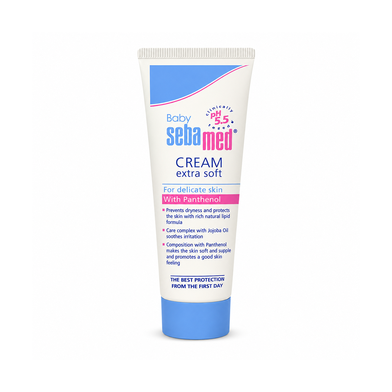 Sebamed Baby Cream Extra Soft With Panthenol 50ml baby moisturizing cream for delicate skin hydration and dryness protection