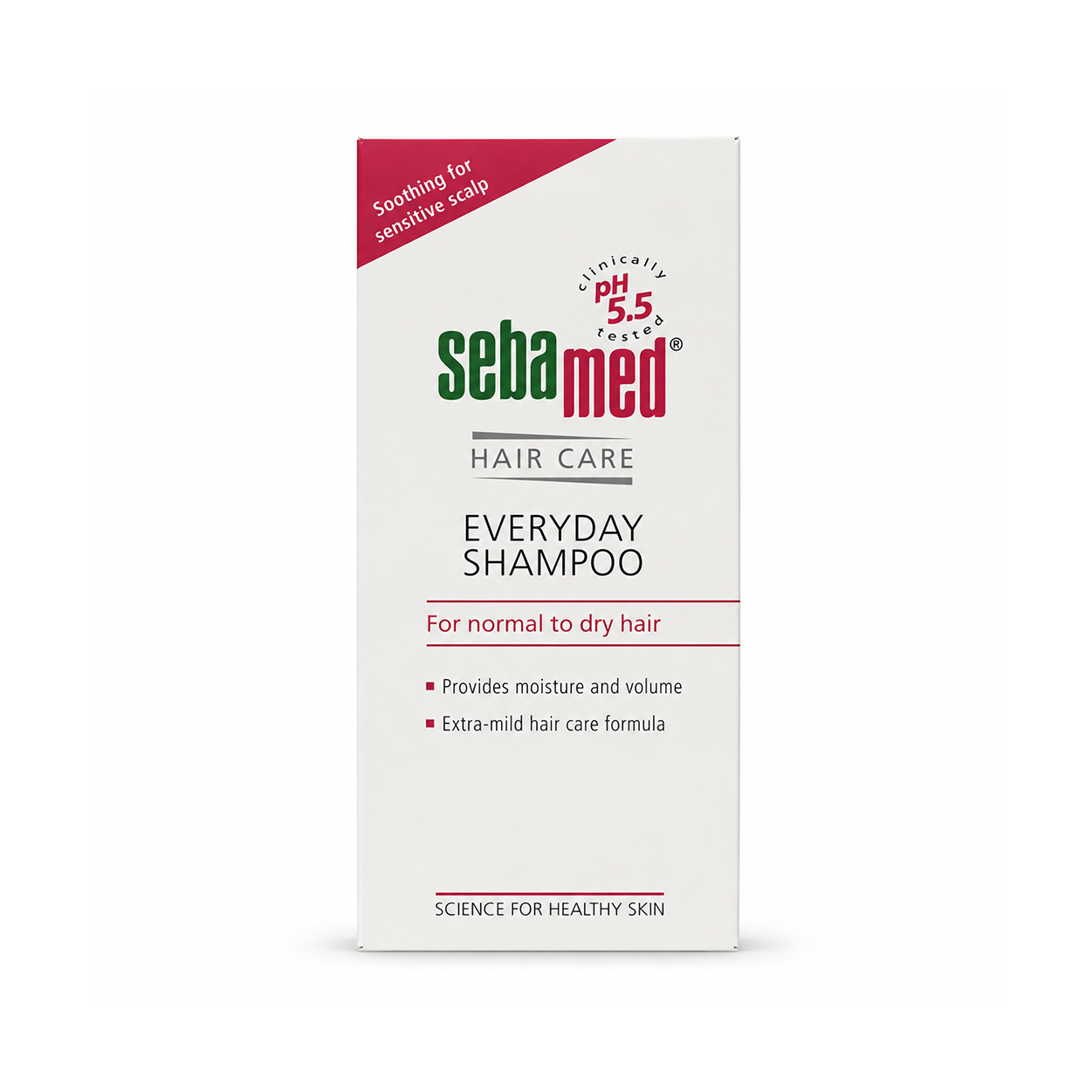 Sebamed Hair Care Everyday Shampoo 200ml for normal to dry hair with pH 5.5 formula for gentle daily scalp cleansing