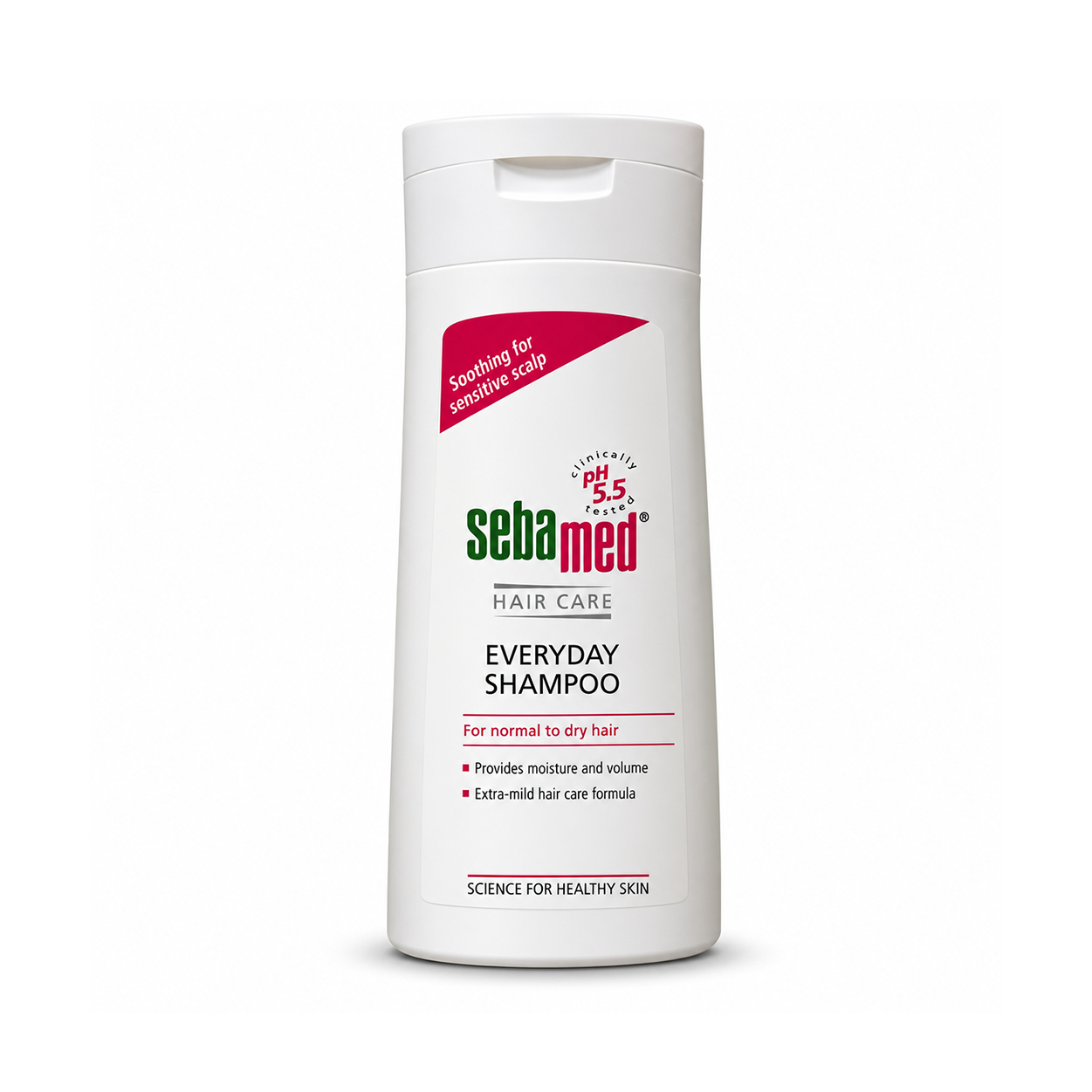 Sebamed Hair Care Everyday Shampoo 200ml for normal to dry hair with pH 5.5 formula for gentle daily scalp cleansing