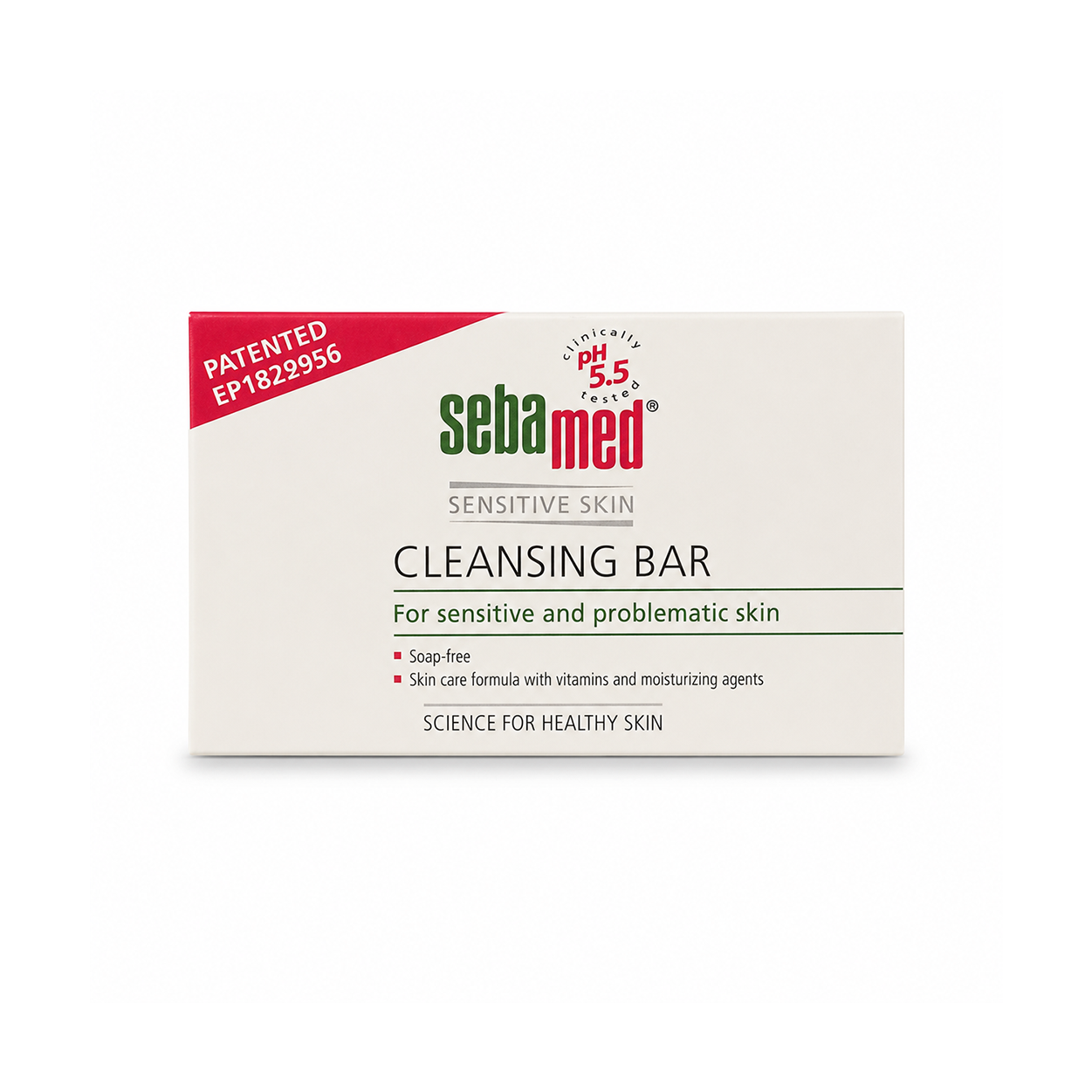 Sebamed Sensitive Skin Cleansing Bar 150g soap-free cleansing bar for sensitive and problematic skin with pH 5.5 balance
