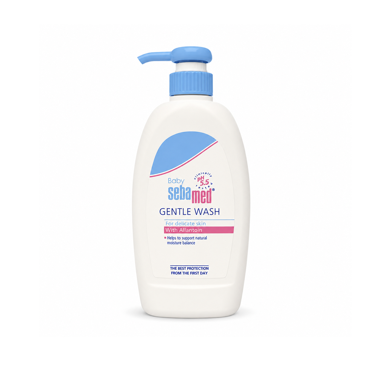Sebamed Baby Gentle Wash 200ml baby cleanser for delicate sensitive skin with pH 5.5 formula and moisture balance support