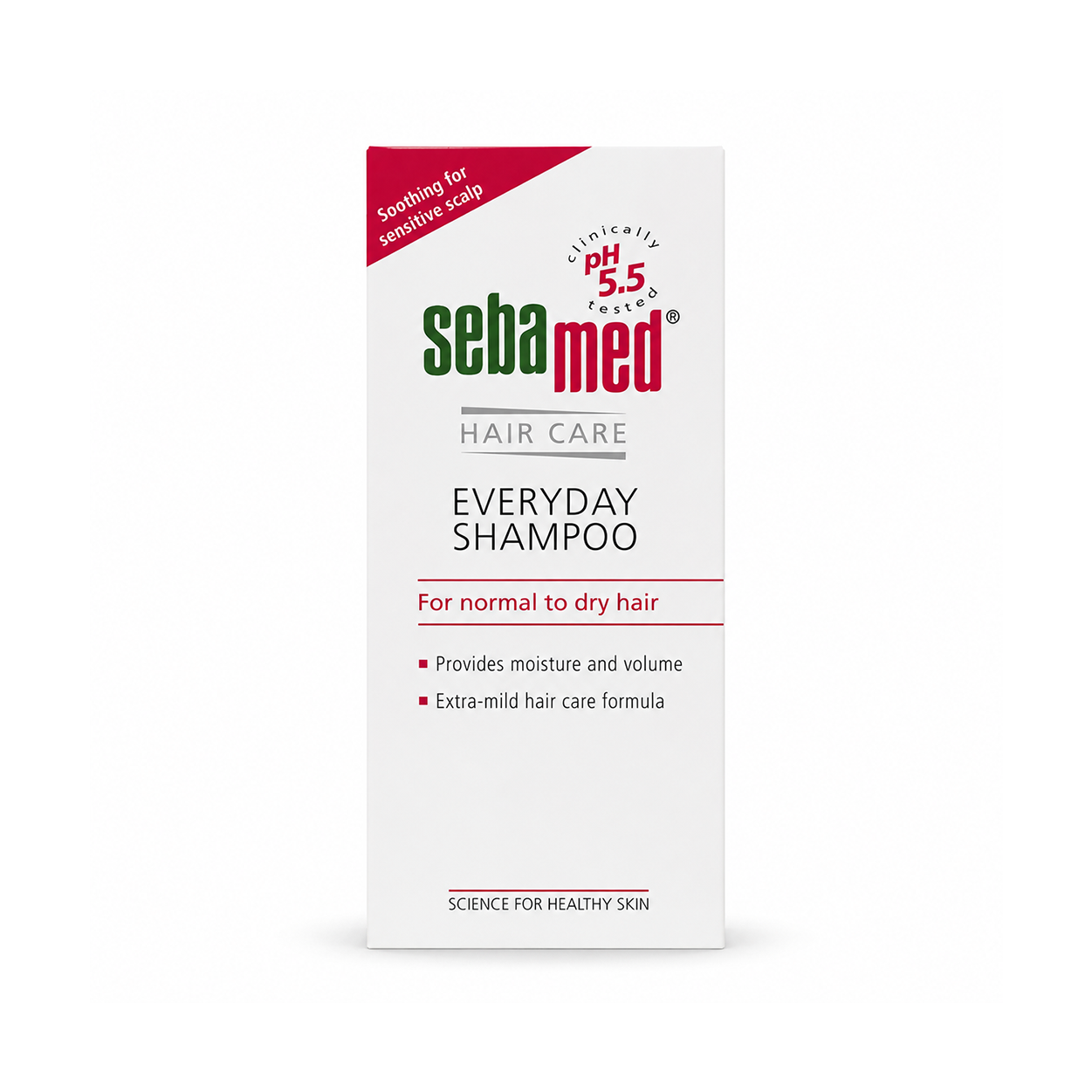 Sebamed Hair Care Everyday Shampoo 200ml for sensitive scalp and dry hair with pH 5.5 balanced daily cleansing formula