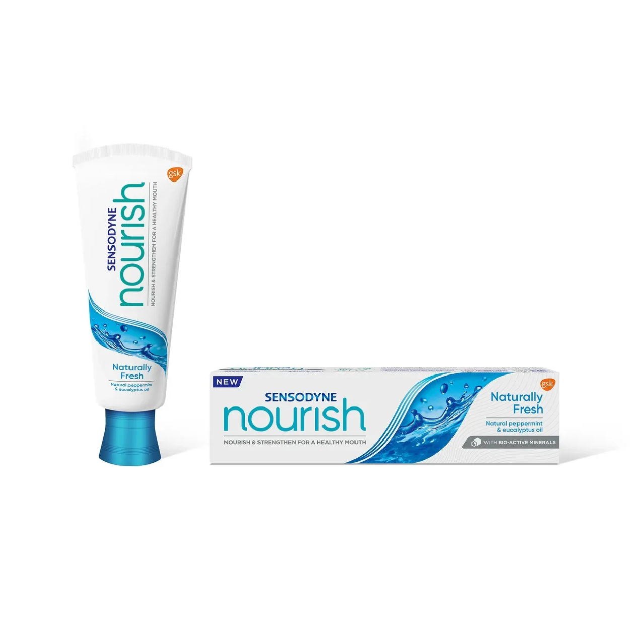 Sensodyne Nourish Naturally Fresh T/P 75Ml