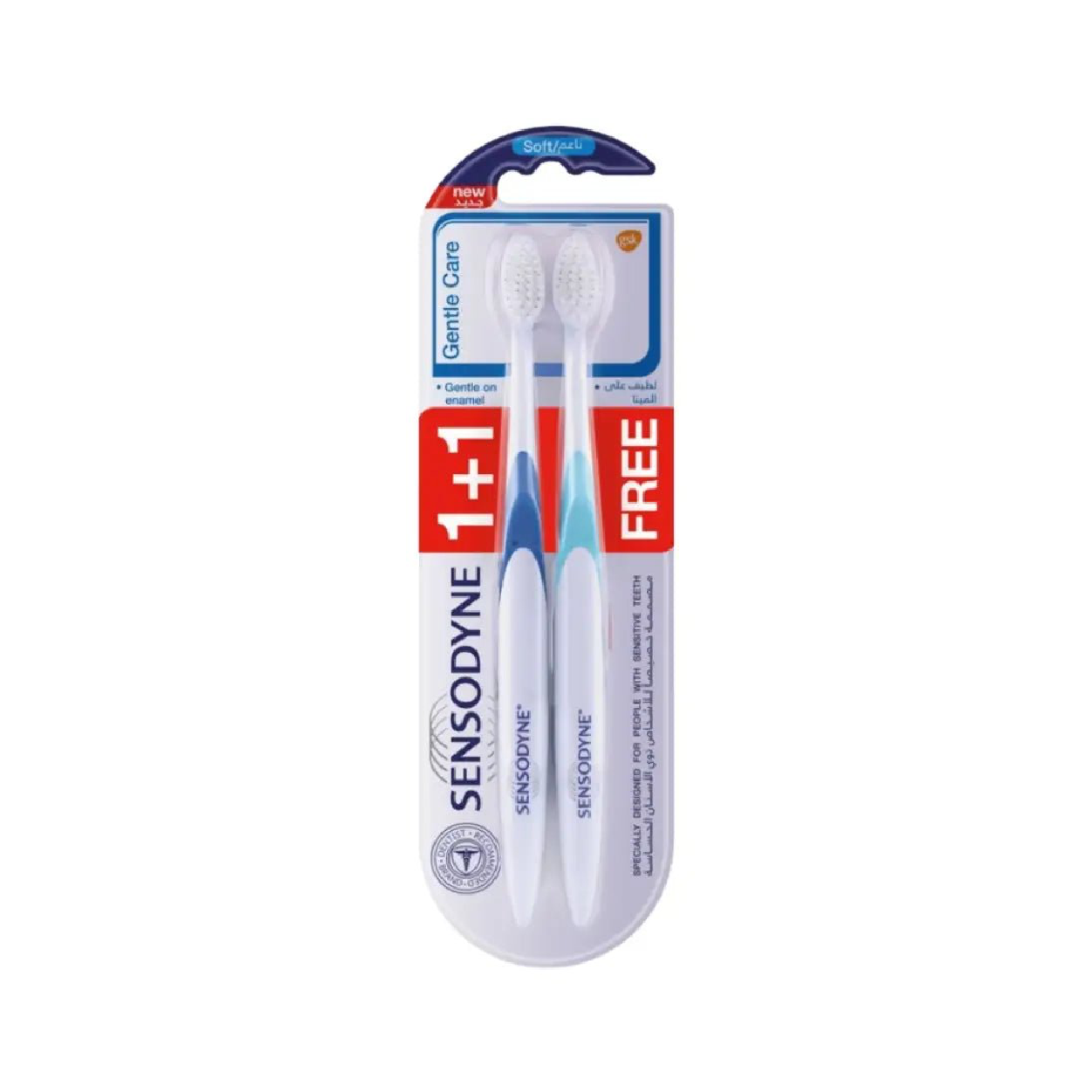 Sensodyne T/B Gentle Care 1+1 Soft