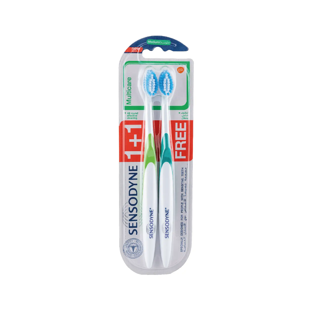 Sensodyne Multicare Med T/B 1+1