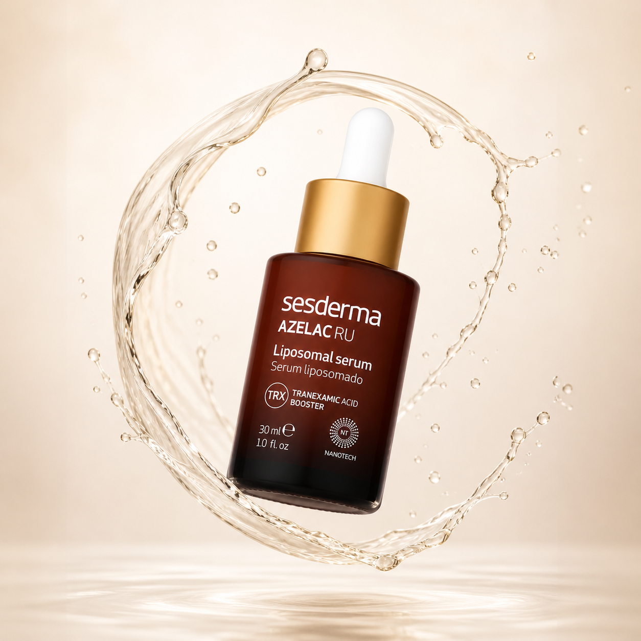 Sesderma Azelac RU Liposomal Serum 30ml depigmenting face serum for reducing dark spots and improving uneven skin tone
