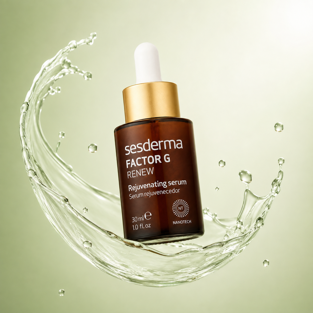 Sesderma Factor G Renew Rejuvenating Serum anti-aging facial serum 30ml for smoother, hydrated-looking skin