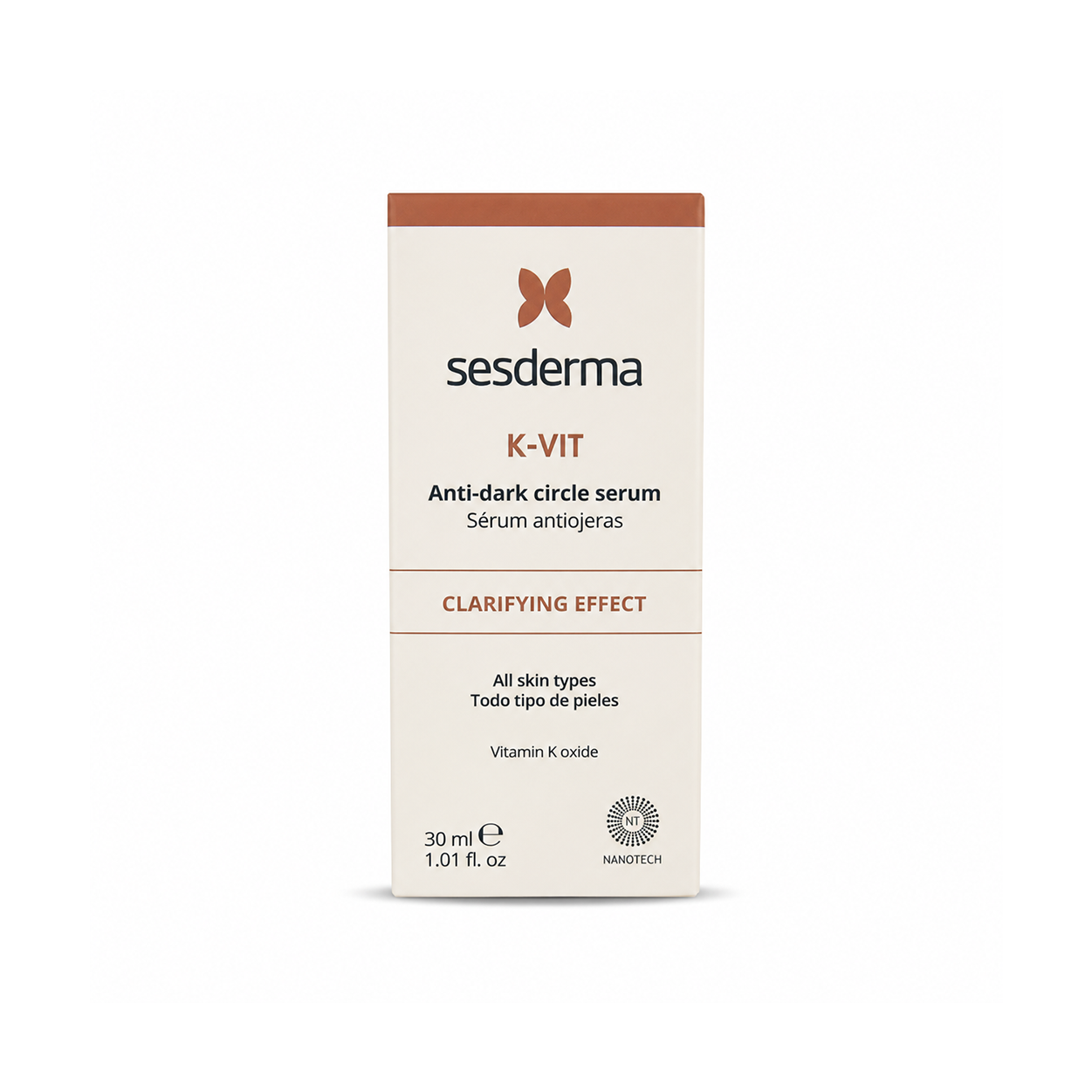 Sesderma K-VIT Facial Anti-Dark Circle Serum 30ml eye serum bottle for reducing dark circles and brightening under-eye skin