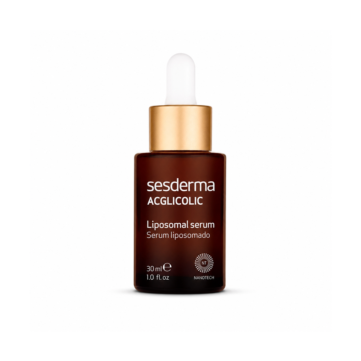 Sesderma Acglicolic Liposomal Serum 30ml exfoliating face serum with glycolic acid for smoother skin texture and improved radiance