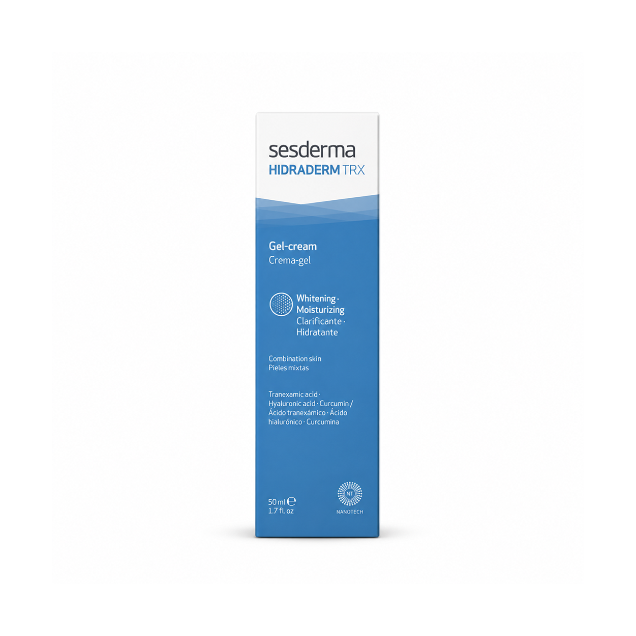 Sesderma Hidraderm TRX Gel Cream 50ml brightening face moisturizer for uneven skin tone and hydration