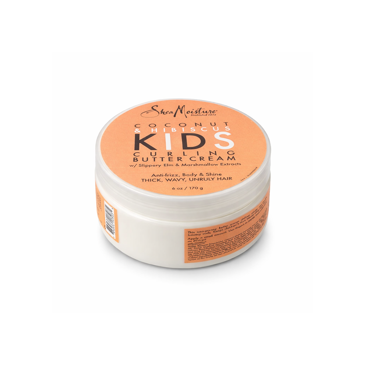 SheaMoisture Coconut & Hibiscus Kids Curling Butter Cream 170g curl defining cream for children designed to moisturize and control frizzy curly hair