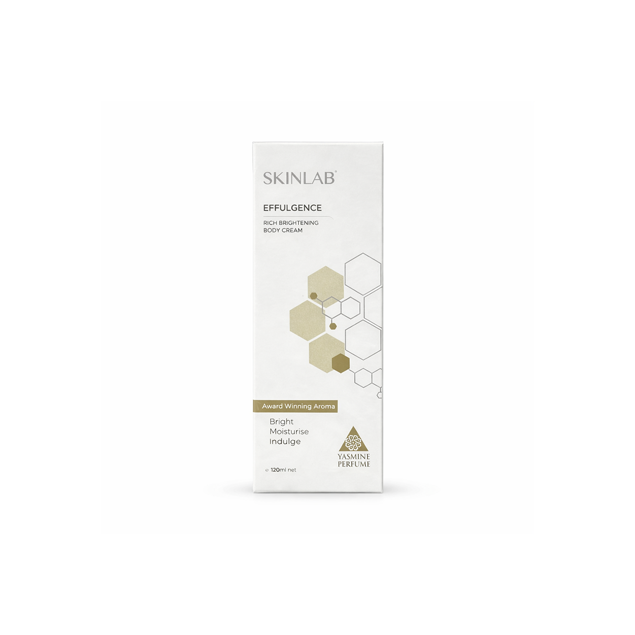 Skinlab Effulgence Rich Brightening Body Cream 120ml with kojic acid for reducing pigmentation and improving uneven skin tone
