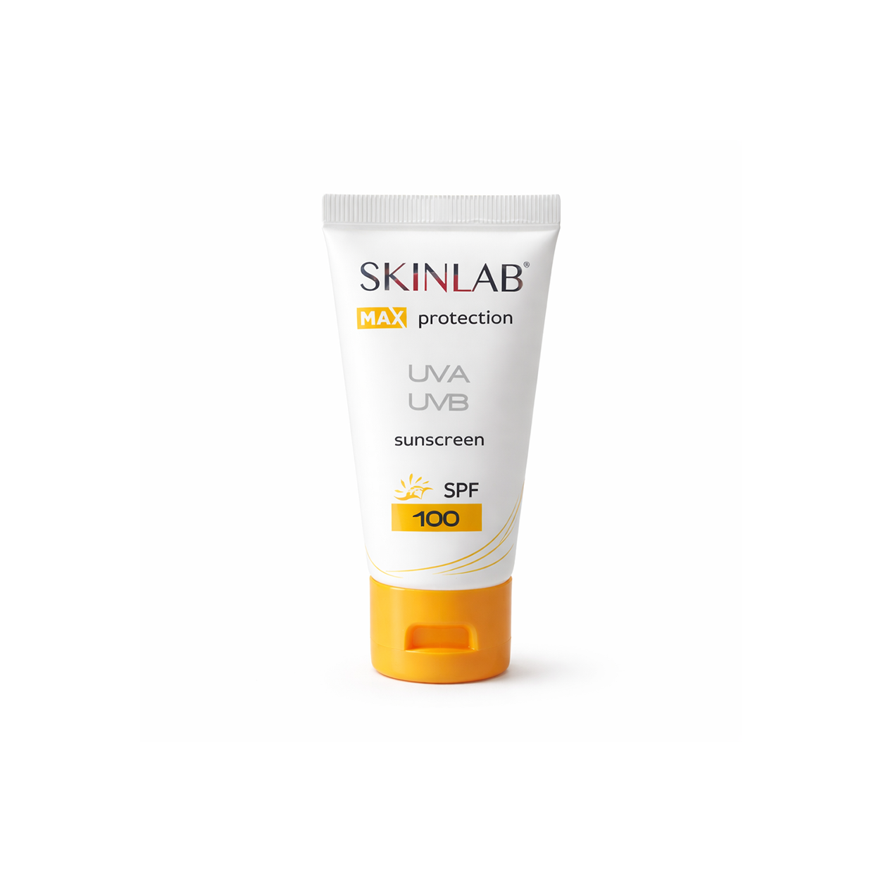 SKINLAB MAX Protection Sunscreen SPF 100 50ml tube for face with broad spectrum UVA UVB protection and moisturizing formula