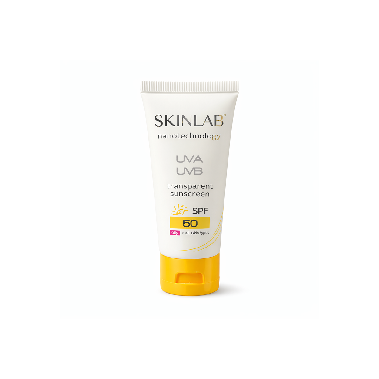SKINLAB Nanotechnology Transparent Sunscreen SPF 50 50ml face sunscreen with UVA UVB protection for oily and sensitive skin
